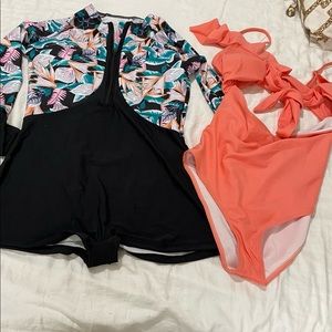 2 trajes de baño shein $10